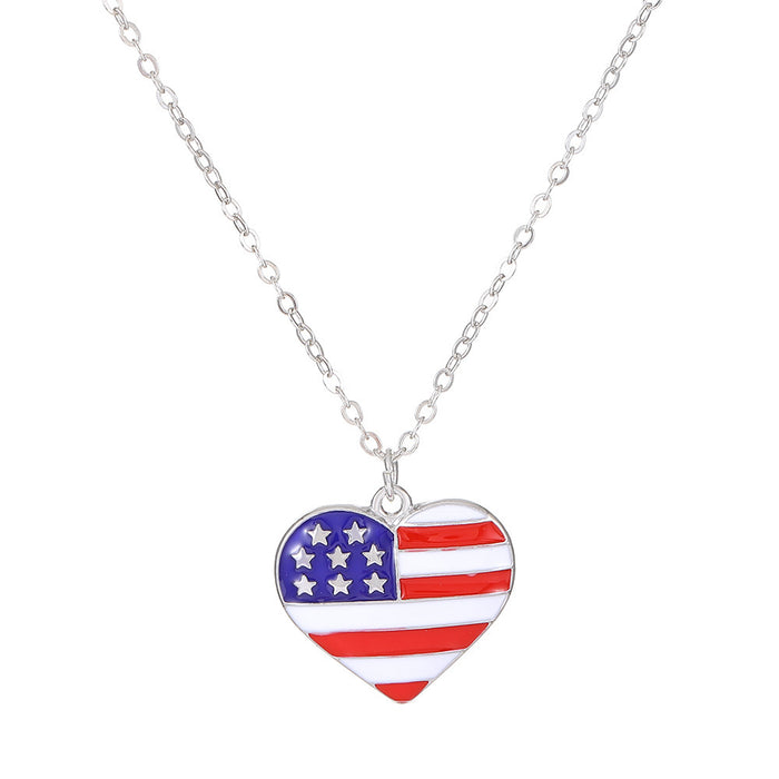 Wholesale 4th of July Independence Day Jewelry Sets JDC-BT-WangD001