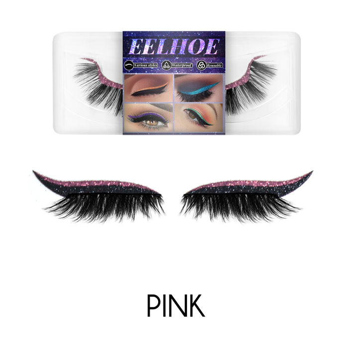 Wholesale glue free imitation mink hair false eyelashes self adhesive MOQ≥3 JDC-EY-JMX003