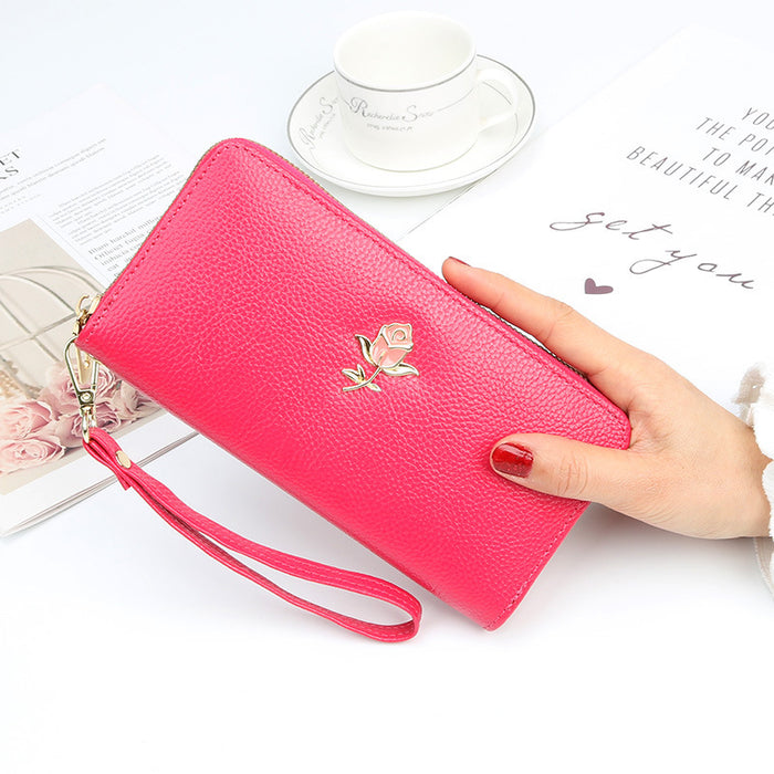 Wholesale Handbag PU Clutch Wallet Long Large Capacity JDC-HB-Yashuang005