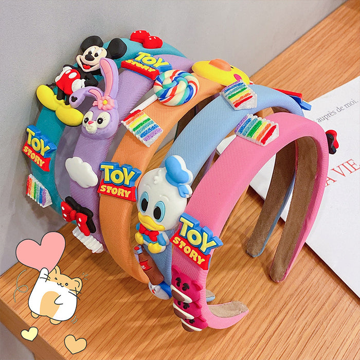 Wholesale Soft Pottery Cute Cartoon Headband JDC-HD-RXi007