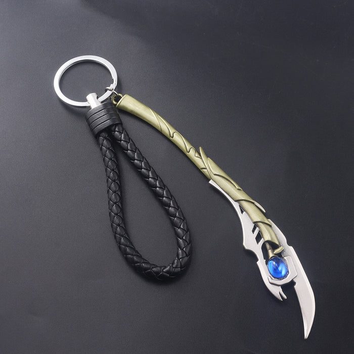 Jewelry WholesaleWholesale Scepter Metal Keychain JDC-KC-YouM002 Keychains 幽梦 %variant_option1% %variant_option2% %variant_option3%  Factory Price JoyasDeChina Joyas De China