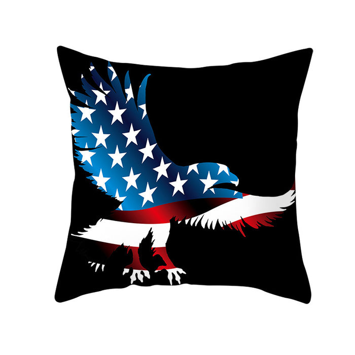 Wholesale 4th of July Independence Day Printed Pillowcase MOQ≥2 JDC-PW-Jinze002