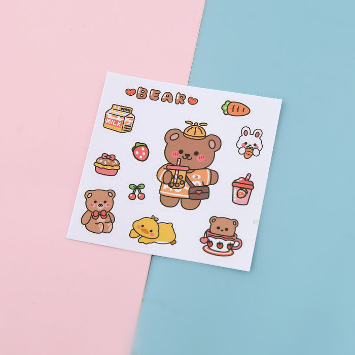 Wholesale Sticker pvc Cute Cartoon (M) JDC-ST-WeiL001