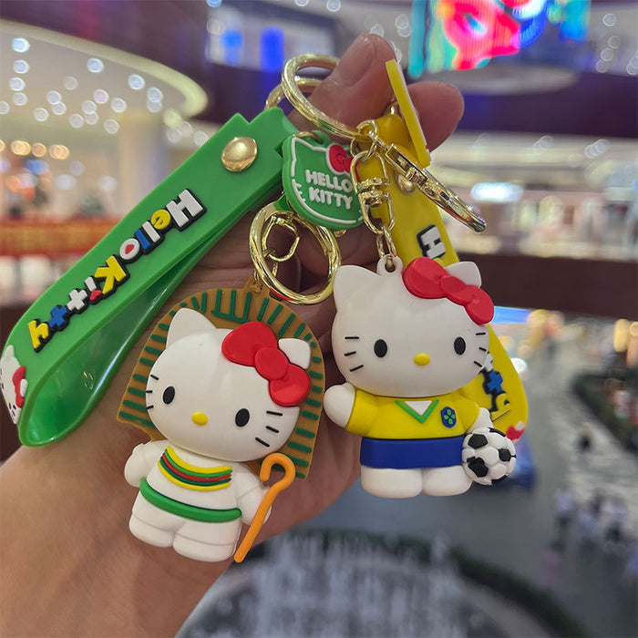 Wholesale Keychains PVC Metal Cute Cartoon (M) MOQ≥2 JDC-KC-MiaoY016