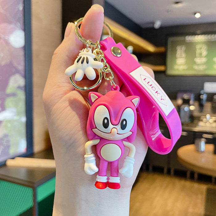 Wholesale Cartoon PVC Soft Adhesive Cute Keychain (M) JDC-KC-JG223