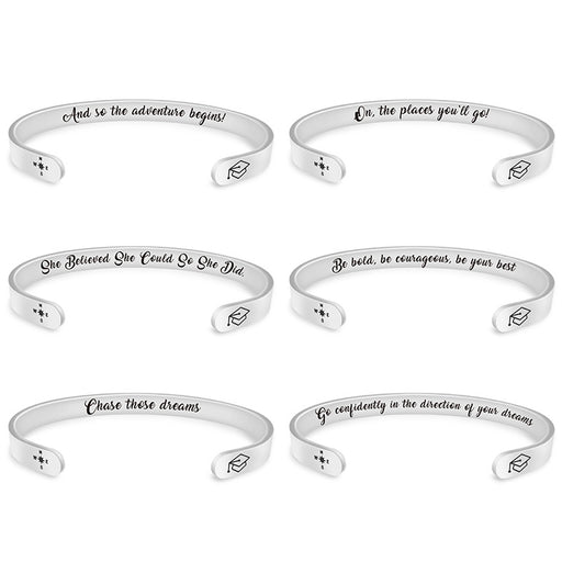 Jewelry WholesaleWholesale Stainless Steel Graduation Season Bracelets JDC-BT-GangGu003 Bracelet 钢古 %variant_option1% %variant_option2% %variant_option3%  Factory Price JoyasDeChina Joyas De China