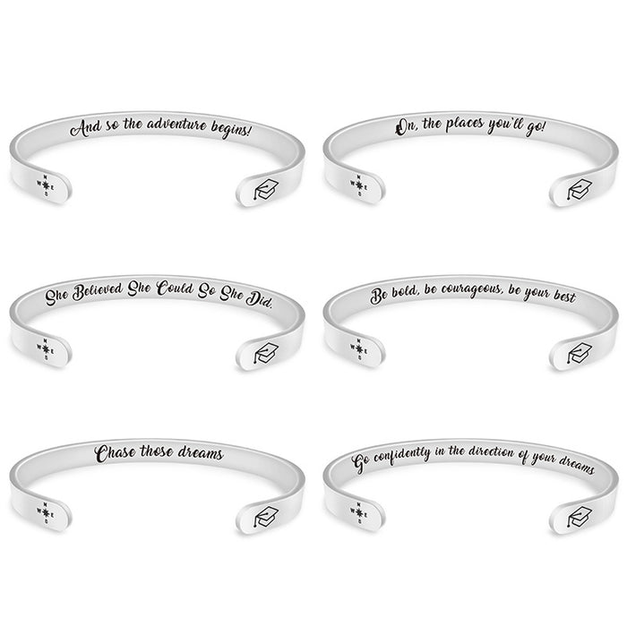 Jewelry WholesaleWholesale Stainless Steel Graduation Season Bracelets JDC-BT-GangGu003 Bracelet 钢古 %variant_option1% %variant_option2% %variant_option3%  Factory Price JoyasDeChina Joyas De China