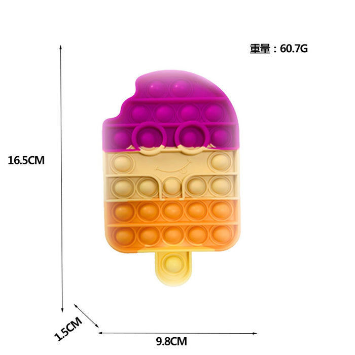 Jewelry WholesaleWholesale Cartoon Man Ice Cream Finger Bubble Decompression Toys JDC-FT-Bais009 fidgets toy 百思 %variant_option1% %variant_option2% %variant_option3%  Factory Price JoyasDeChina Joyas De China