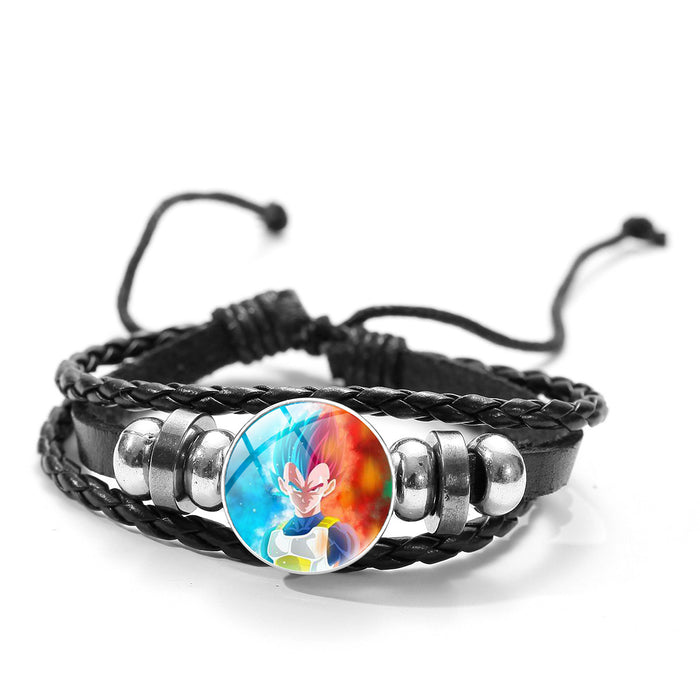 Wholesale Multilayer Braided Leather Bracelet JDC-BT-SongX004