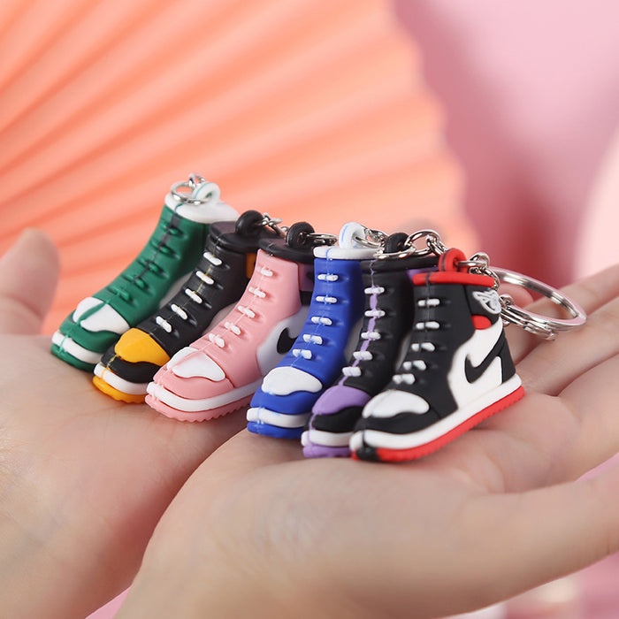 Wholesale Cartoon PVC Soft Sneakers Keychain (F) MOQ≥2 JDC-KC-LLi001