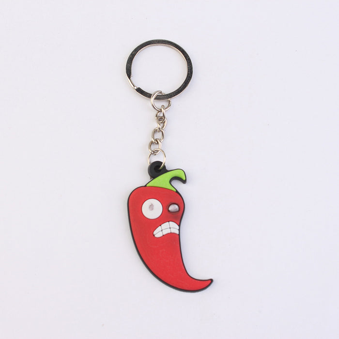 Jewelry WholesaleWholesale Cartoon Plant Zombie Keychain JDC-KC-Kaop006 Keychains 靠谱 %variant_option1% %variant_option2% %variant_option3%  Factory Price JoyasDeChina Joyas De China