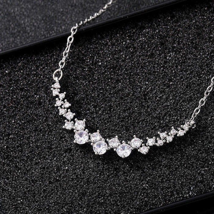 Jewelry WholesaleWholesale Copper Zircon Necklace JDC-NE-Caos025 Necklaces 曹适 %variant_option1% %variant_option2% %variant_option3%  Factory Price JoyasDeChina Joyas De China