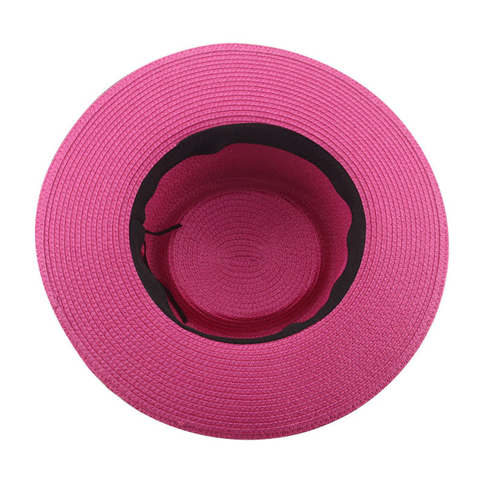 Jewelry WholesaleWholesale Ladies Beach Sunshade Straw Hat JDC-FH-Guanchuan013 Fashionhat 冠川 %variant_option1% %variant_option2% %variant_option3%  Factory Price JoyasDeChina Joyas De China