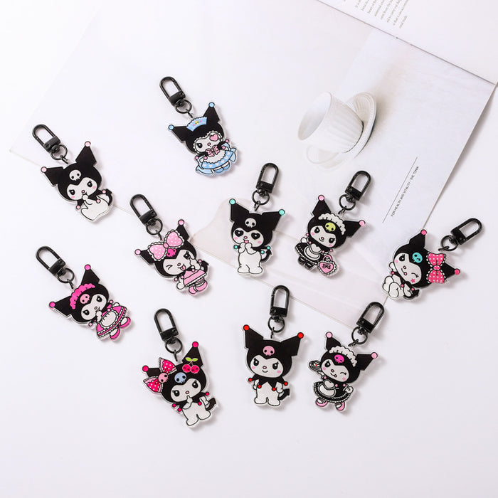 Jewelry WholesaleWholesale Cute Acrylic Keychain Cartoon Pendant Bag Jewelry MOQ≥2 (M) JDC-KC-GHui012 Keychains 广汇 %variant_option1% %variant_option2% %variant_option3%  Factory Price JoyasDeChina Joyas De China