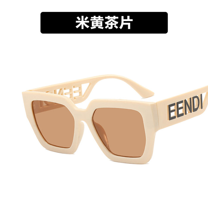 Wholesale Sunglasses Resin Letter Cutouts （F）JDC-SG-BKL003