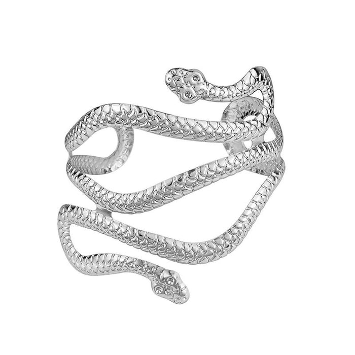 Jewelry WholesaleWholesale Personality Punk Metal Exaggerated Snake Armband Bracelet JDC-BT-TianJ007 Bracelet 天骏 %variant_option1% %variant_option2% %variant_option3%  Factory Price JoyasDeChina Joyas De China