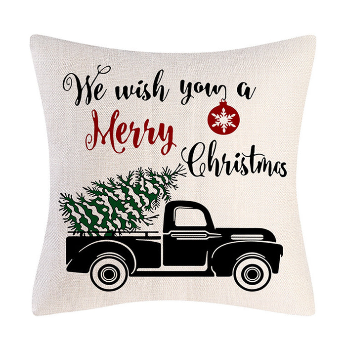 Wholesale Pillowcase Linen Christmas without pillow JDC-PW-Mengde013