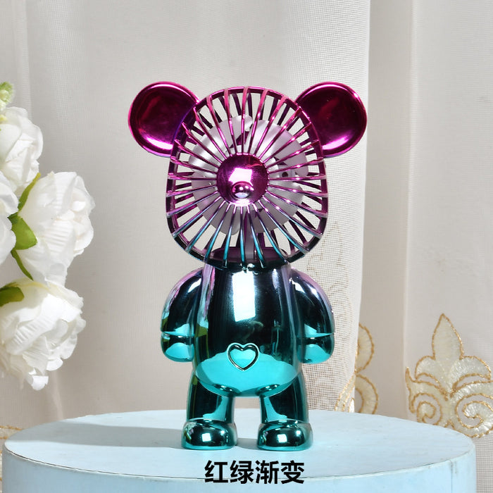 Jewelry WholesaleWholesale Cartoon ABS Plastic Handheld USB Charging Fan JDC-FAN-SJQ001 FAN 双金钱 %variant_option1% %variant_option2% %variant_option3%  Factory Price JoyasDeChina Joyas De China