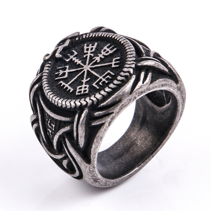 Wholesale Titanium Steel Men's Rings JDC-RS-HaiT002