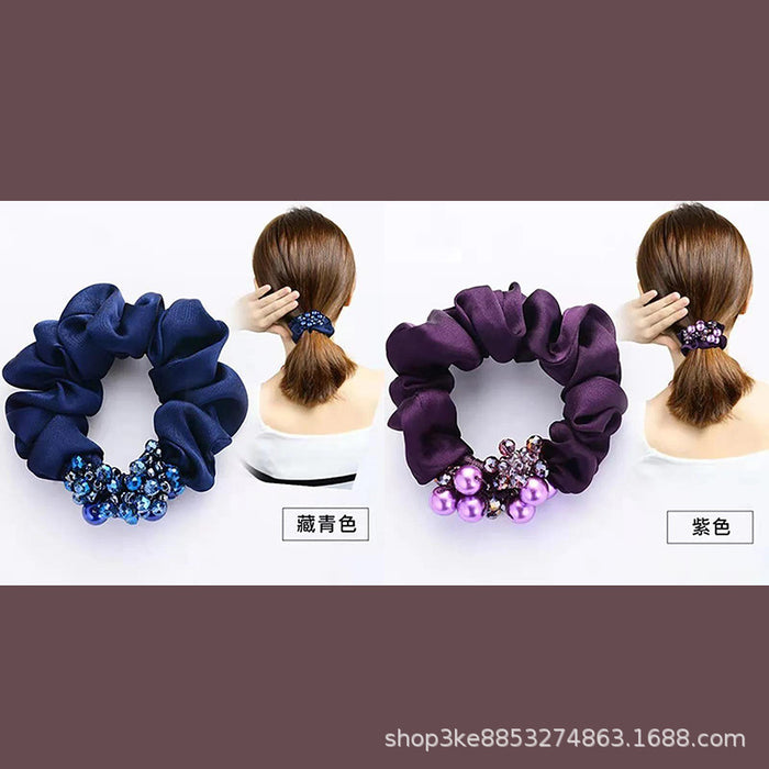 Wholesale High Elasticity Headband Pearl Hair Ring JDC-HS-JShi002