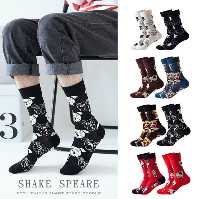 Wholesale Socks Cotton Creative Animal Socks MOQ≥5 JDC-SK-XinH017