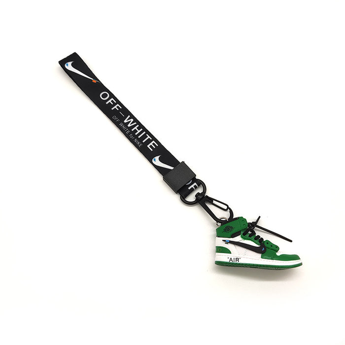 Wholesale Vinyl Sneakers Lanyard Keychain (F) JDC-KC-YTai006