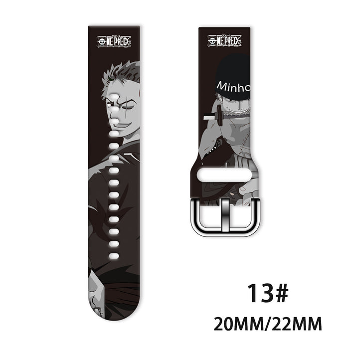 Wholesale Printed Tpu Watch Strap Wrist Strap JDC-WD-NuoQi051