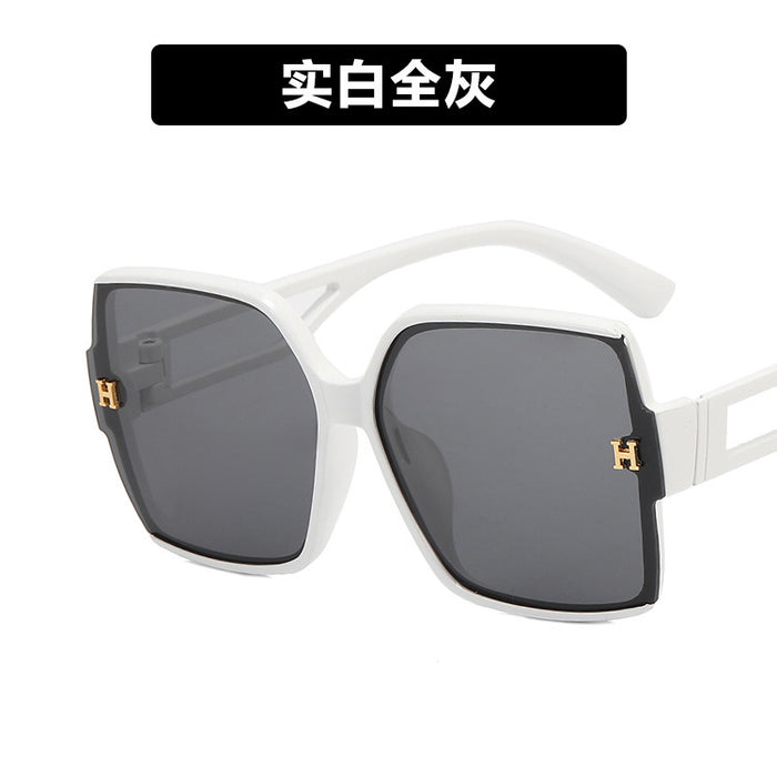 Wholesale big face slimming UV protection sunglasses JDC-SG-PLS071