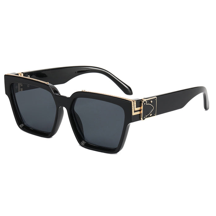 Wholesale Square Large Frame AC Lens Sunglasses JDC-SG-YuH008