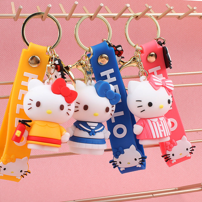 Wholesale Keychains PVC Hardware Cute Cartoon (M) JDC-KC-KuW002