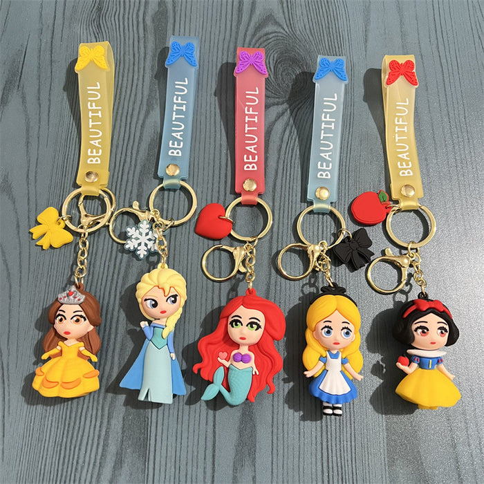 Wholesale Keychain Silicone Cute Cartoon MOQ≥2 (M) JDC-KC-JBao001