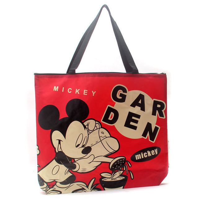 Wholesale cartoon cute supermarket eco-friendly shopping bag waterproof handbag (M) JDC-HB-JQun003