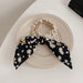 Jewelry WholesaleWholesale bow pearl hair circle Ribbon Hair Scrunchies JDC-HS-PX001 Hair Scrunchies 品熊 %variant_option1% %variant_option2% %variant_option3%  Factory Price JoyasDeChina Joyas De China