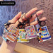 Jewelry WholesaleWholesale Cartoon Birthday Series Metal Keychain Fashion Couple Accessories JDC-KC-BaiM022 Keychains 百茂 %variant_option1% %variant_option2% %variant_option3%  Factory Price JoyasDeChina Joyas De China