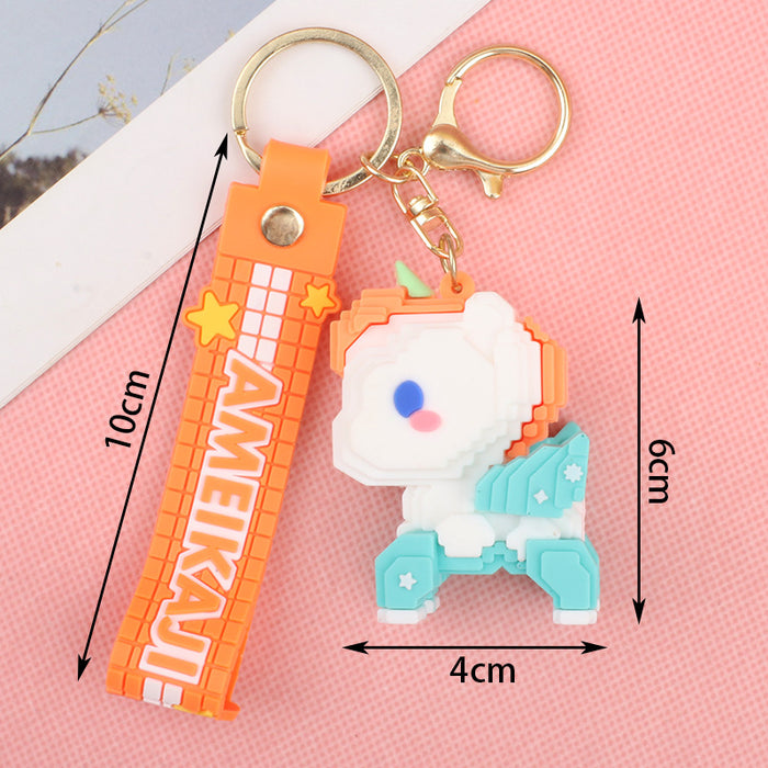 Wholesale Keychains PVC Hardware Cute Cartoon (M) JDC-KC-KuW003