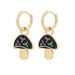 Jewelry WholesaleWholesale multi-color drop oil mushroom earrings JDC-ES-YiD004 Earrings 宜达 %variant_option1% %variant_option2% %variant_option3%  Factory Price JoyasDeChina Joyas De China