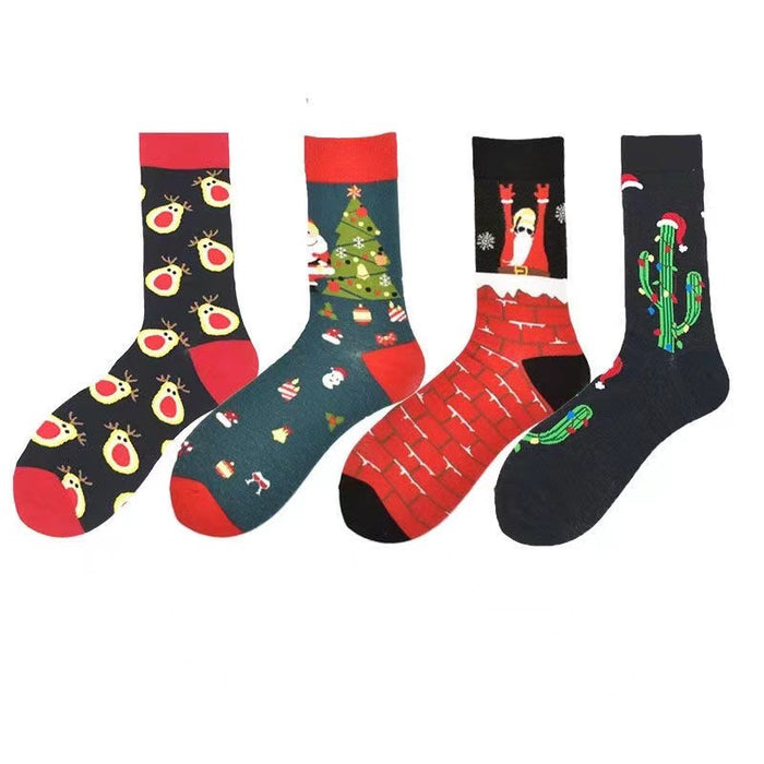 Wholesale Sock Cotton Christmas Sweat Absorb Random 20pcs JDC-SK-Xiaop001