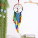 Jewelry WholesaleWholesale colorful feather big floating dreamcatcher MOQ≥2 JDC-DC-BGM004 Dreamcatcher 布谷鸟 %variant_option1% %variant_option2% %variant_option3%  Factory Price JoyasDeChina Joyas De China