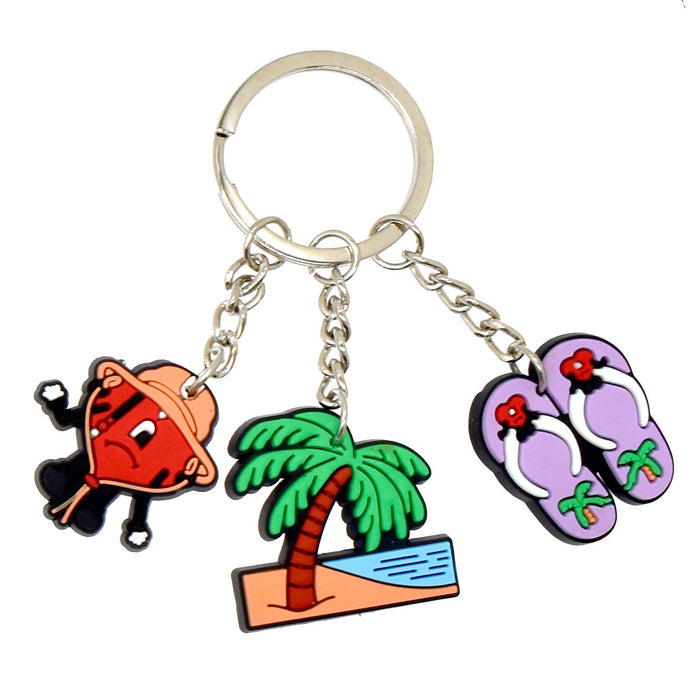 Wholesale Keychain PVC Cute Cartoon Pendant MOQ≥10 (M) JDC-KC-BZYH007