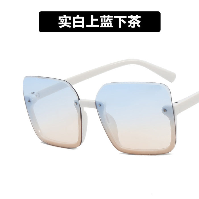 Jewelry WholesaleWholesale large frame thin anti ultraviolet Sunglasses JDC-SG-PLS043 Sunglasses 普琳丝 %variant_option1% %variant_option2% %variant_option3%  Factory Price JoyasDeChina Joyas De China