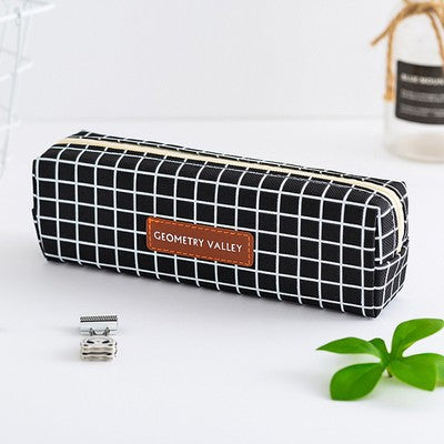 Wholesale simple pencil case storage stationery bag JDC-PC-MingY001