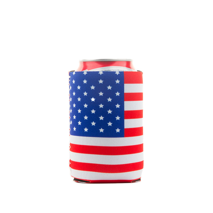 Wholesale 4th of July Independence Day Decorative Can Elastic Diving Cloth Cup Holder JDC-CH-YHang001