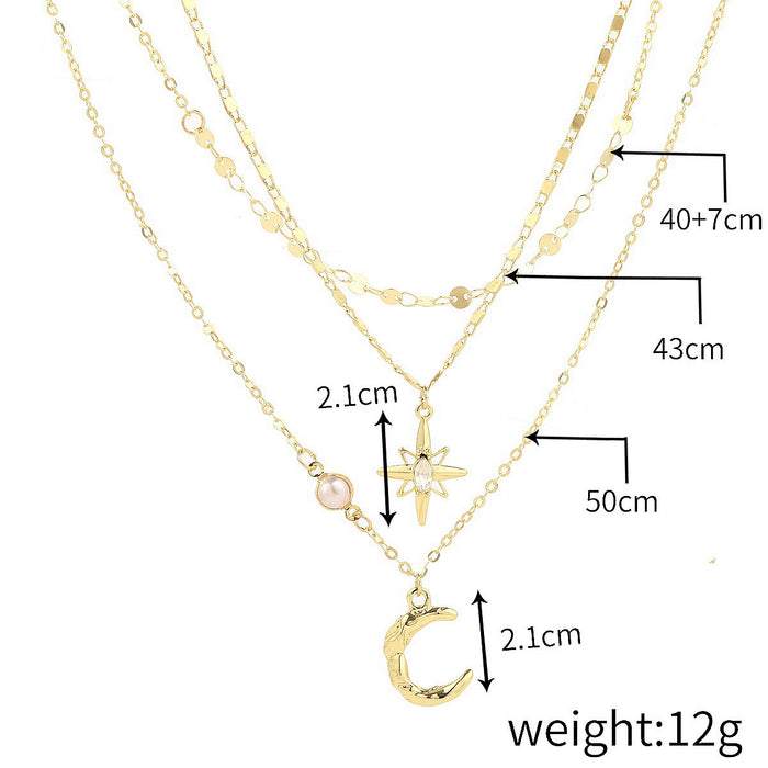 Jewelry WholesaleWholesale Pearl Alloy Pendant Clavicle Necklace JDC-NE-GSJY012 Necklaces 嘉溢 %variant_option1% %variant_option2% %variant_option3%  Factory Price JoyasDeChina Joyas De China