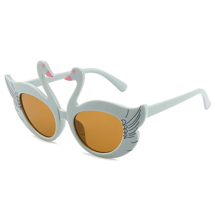 Jewelry WholesaleWholesale children's cartoon Swan UV Sunglasses JDC-SG-KaiX007 Sunglasses 凯祥 %variant_option1% %variant_option2% %variant_option3%  Factory Price JoyasDeChina Joyas De China