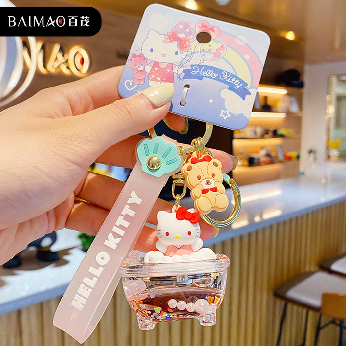 Wholesale Cartoon PVC Acrylic Cute Keychain JDC-KC-BaiM020