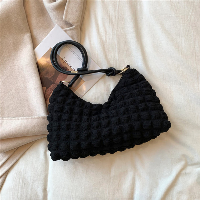 Jewelry WholesaleWholesale Crinkled Bubble Polyester Tote Bag JDC-HB-DLFE003 Handbags 迪弗洛恩 %variant_option1% %variant_option2% %variant_option3%  Factory Price JoyasDeChina Joyas De China