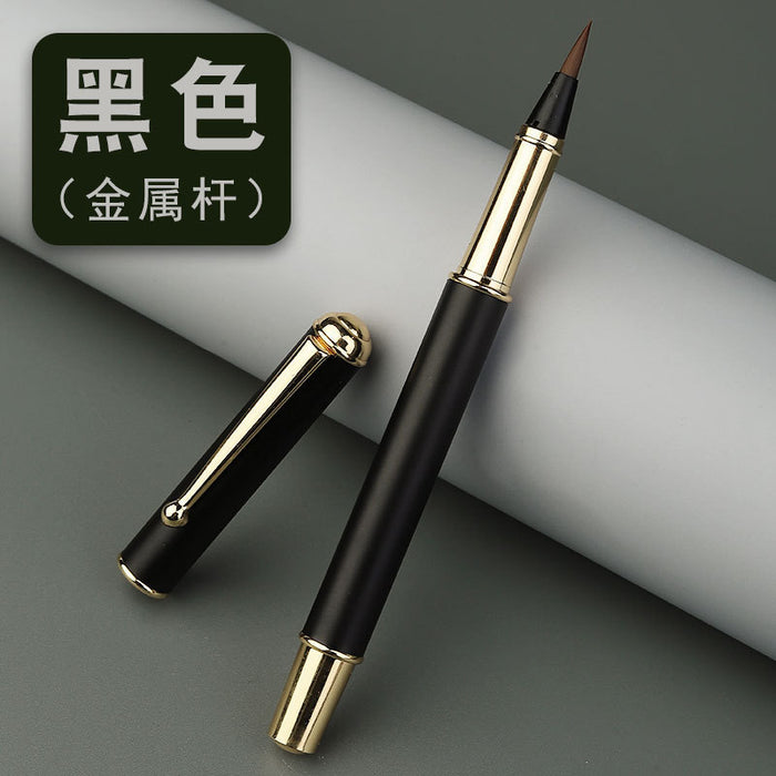 Wholesale Metal Calligraphy Brush Pen JDC-PEN-Yongx008