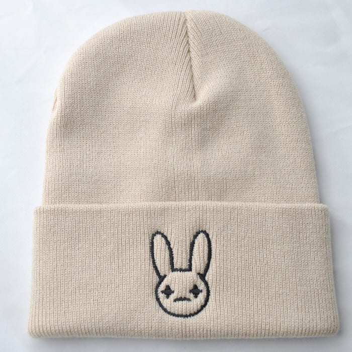 Wholesale Hat Acrylic Rabbit Embroidered Pullover Hat (F) JDC-FH-XRong006