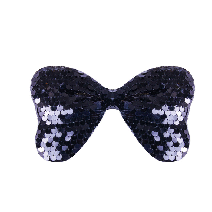 Wholesale Hair Clips Sequin PU Sponge Bow Knot Kids JDC-HC-oumei005