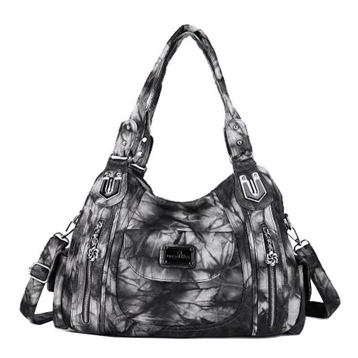 Wholesale Shoulder Bag PU Leopard Print Large Capacity Portable Diagonal Cross JDC-SD-TSZW002